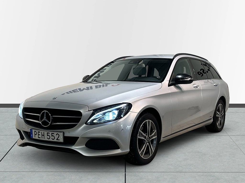 Mercedes-Benz C 220 T d 4M 9G Avantgarde Drag Skinn Dvärm MoK S/V-hjul