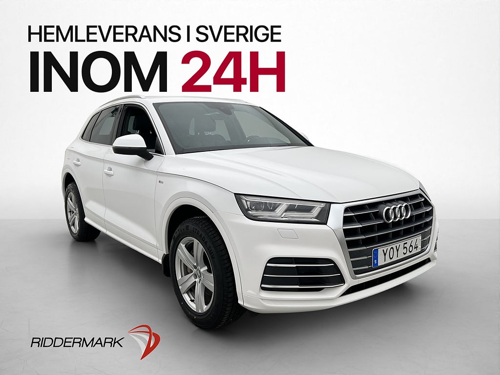 Audi Q5 2.0 TDI Quattro 190hk S-Line Värmare Drag P-Sensorer
