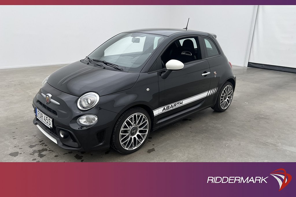 Fiat Abarth 595 1.4 145hk Navigation Sportstolar Bluetooth