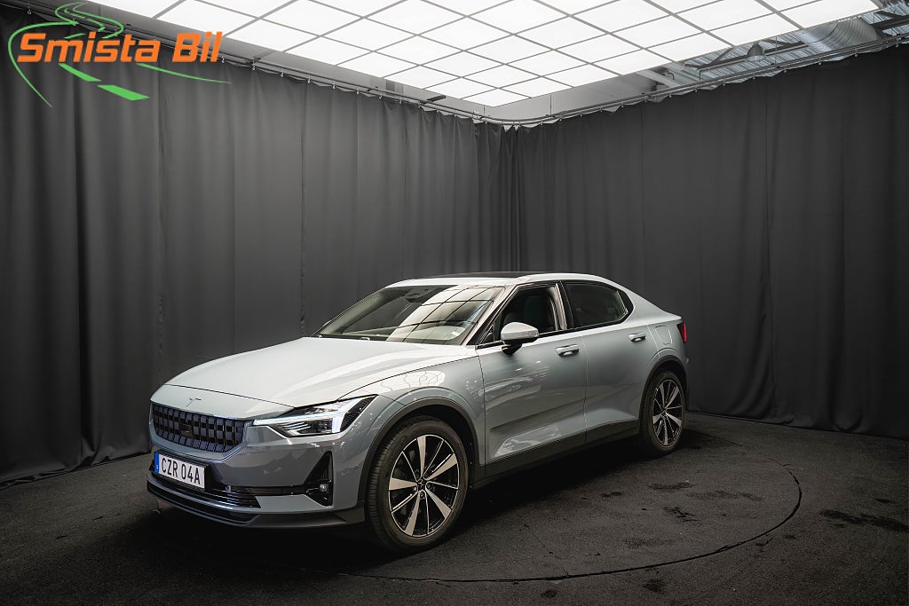 Polestar 2 Long Range PLUS PILOT PANO DRAG 360° H/K 1-ÄGARE MOMS