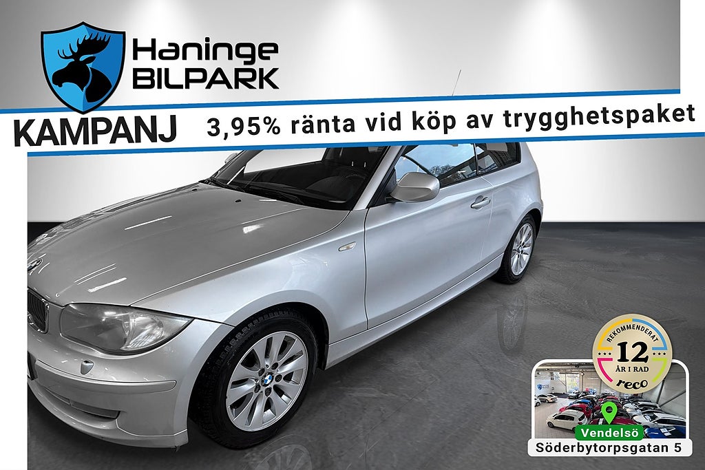 BMW 118d 143hk Advantage AC Farthållare /SUPERDEAL 3,95%