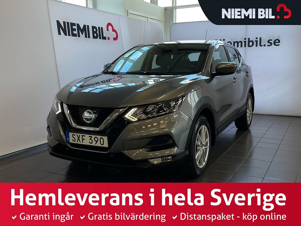 Nissan Qashqai 1.2 DIG-T S&V-hjul/Psens/BT