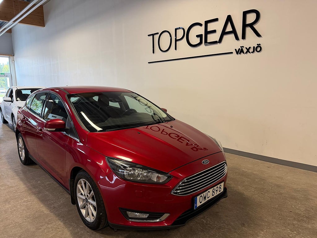 Ford Focus 1.0 EcoBoost Titanium Euro 6 Nykamrem Nyservad 