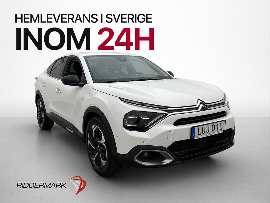 Citroën C4-X 1.2 PureTech 131hk Navi Kamera Halvskinn Moms