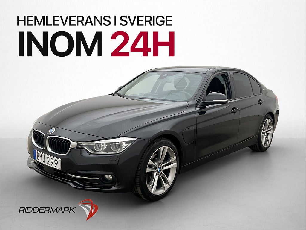 BMW 330e 252hk Sport Line Navigation Sensorer M-Ratt
