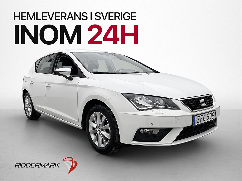 Seat Leon 1.4 TGI Style Sensorer Bluetooth Farthållare