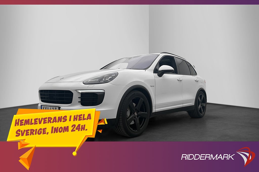 Porsche Cayenne S E-Hybrid 416hk Chrono Pano Burmester PASM