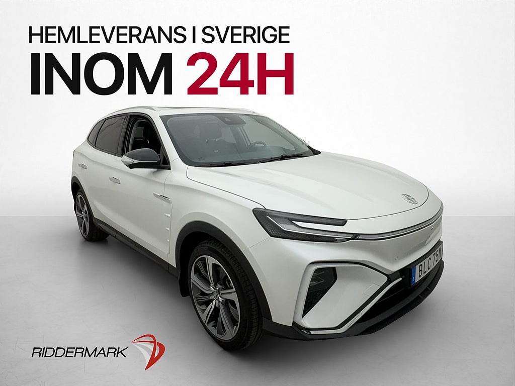MG Marvel R 70 kWh Värmare Pano Cockpit 360° Navi Skinn MOMS