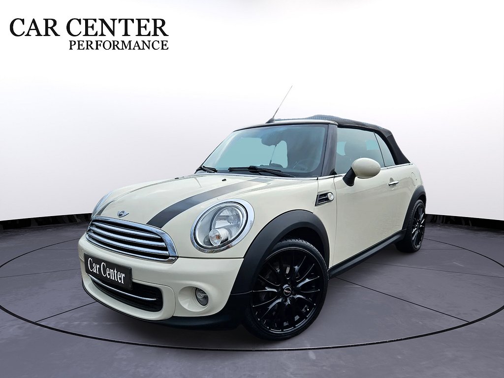 MINI Cooper Convertible 122hk HÖST-DEAL Aux Euro 6 