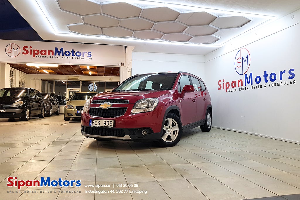 Chevrolet Orlando 2.0 TD VCDi Hydra-Matic 7-sits / 1 Ägare