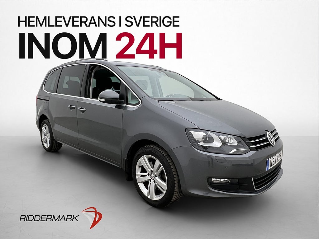 Volkswagen Sharan 2.0 TDI 7-Sits Pano D-Värm B-Kamera Drag