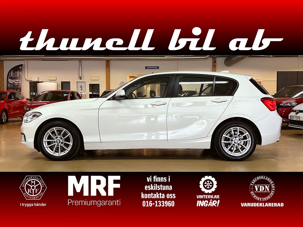 BMW 118d xDrive/AWD Advantage 150HK-VHJUL-DRAG-RATTVÄRME MM 
