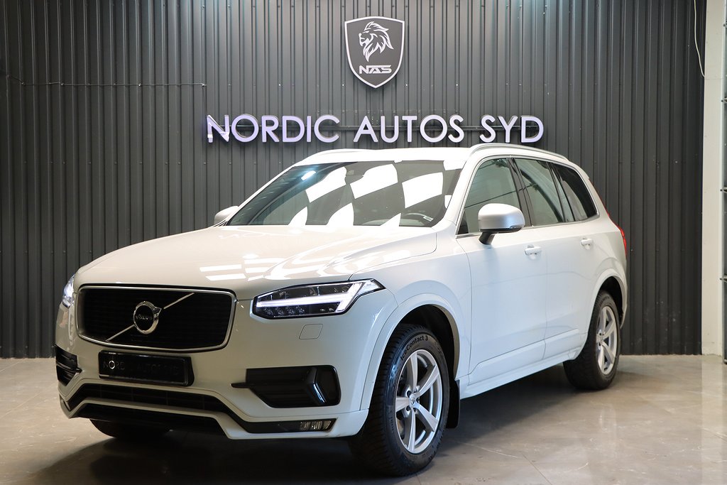 Volvo XC90 D4 / Geartronic / R-Design / 7 Sits / Drag