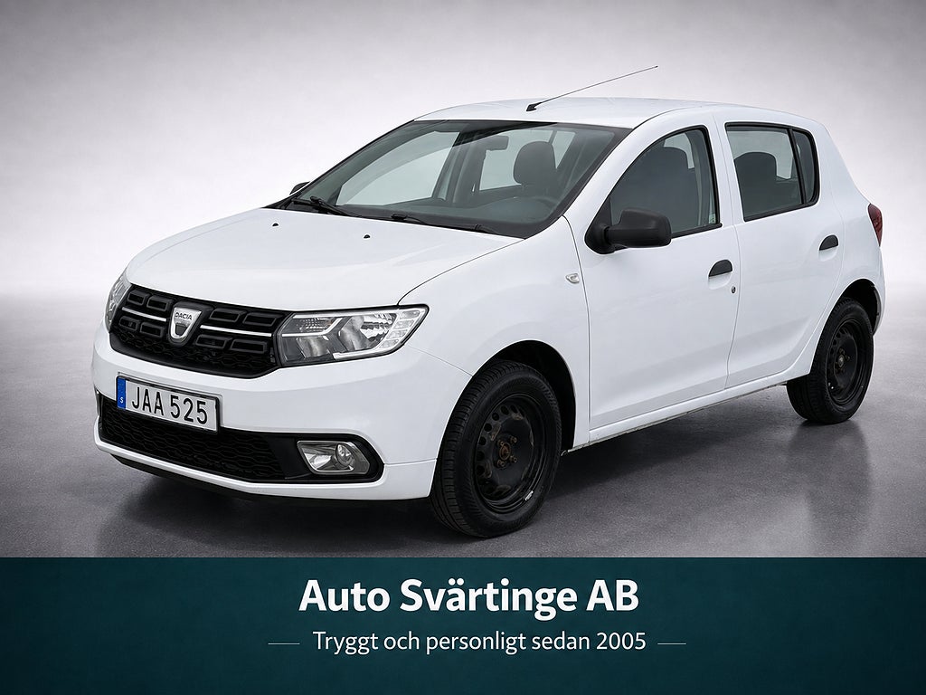 Dacia Sandero 0.9 90hk TCe Euro 6 (Nyservad, S & V-däck))