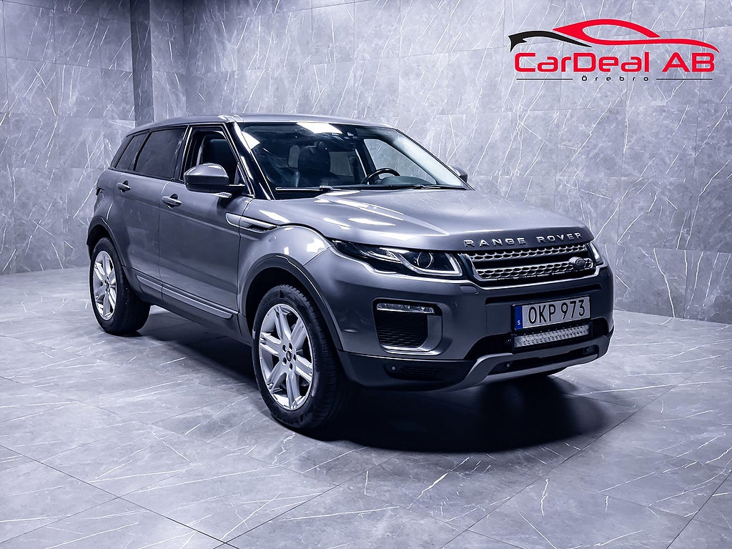 Land Rover Range Rover Evoque 2.0 TD4 AWD 150hk Pano LED-ramp Läder Kamera Navi Drag