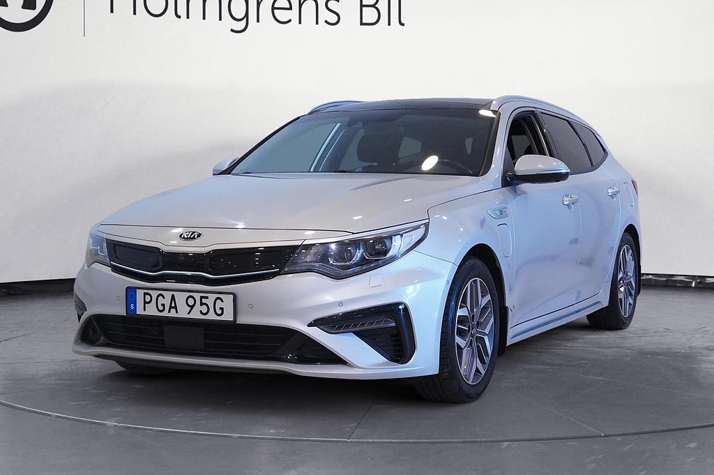 Kia Optima PHEV Advance Plus 2 Dragkrok Motorvärmare Navi Pano Backkamera