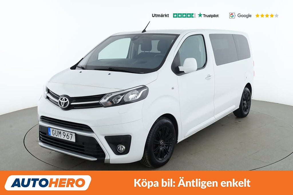 Toyota proace-verso 2.0 D-4D / 9-sits, PDC-Bak