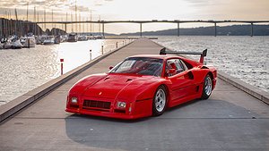 Endast fem exemplar av Ferrari 288 GTO Evoluzione finns kvar. Foto: RM Sotheby's 