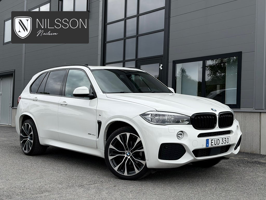 BMW X5 xDrive30d 258hk 7-sits M Sport Pano HUD H&K Läder Drag