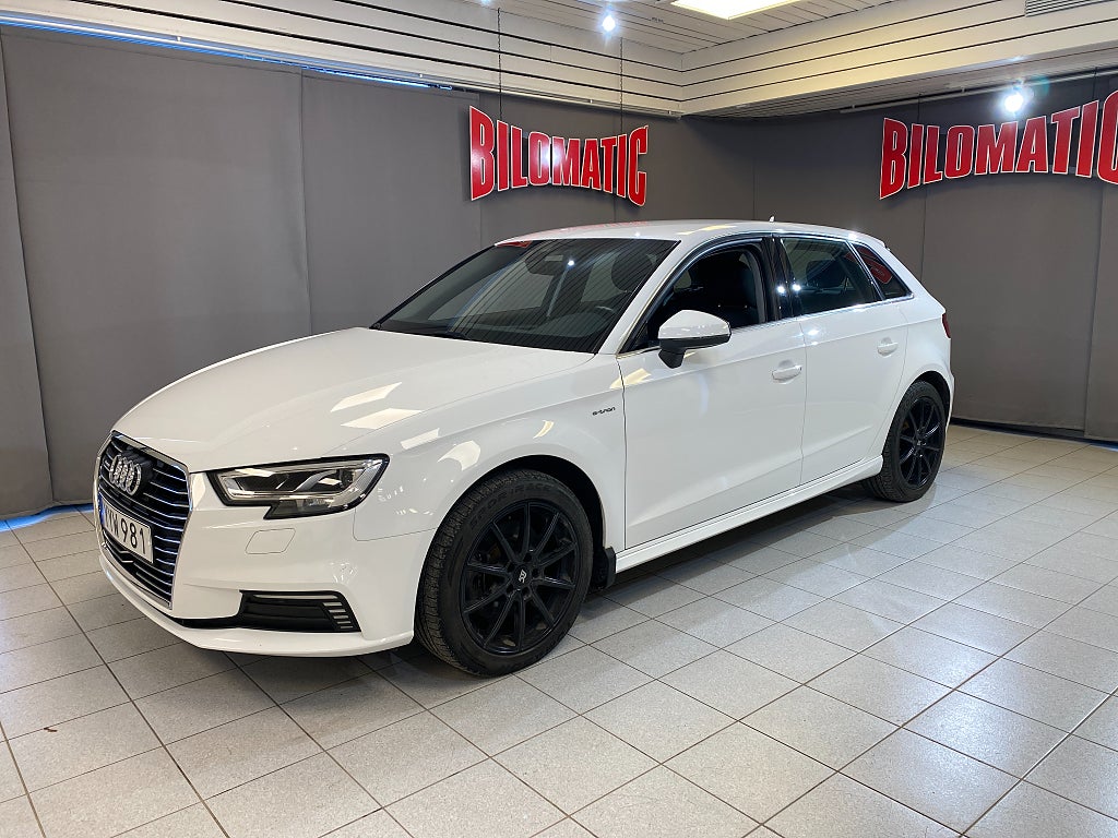 Audi A3 e-Tron SB 1.4TFSi 204HK Aut Drag Plug-In 3,95% Räntekam