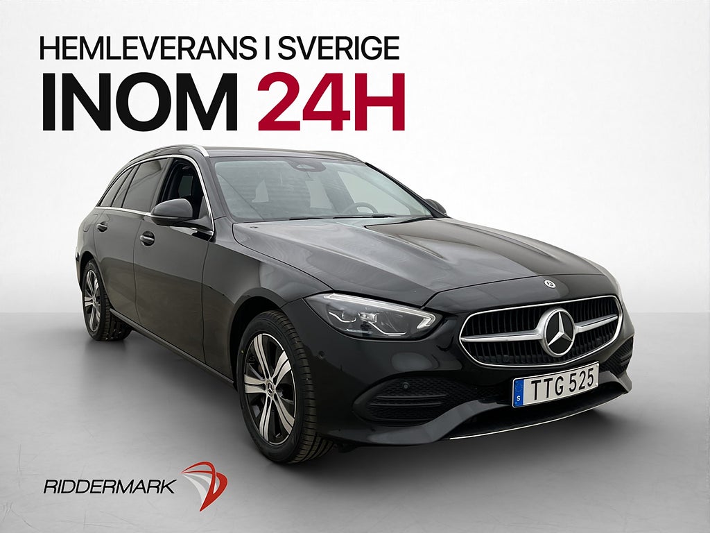 Mercedes-Benz C 300 T e Avantgarde Värmare Kamera Drag MOMS