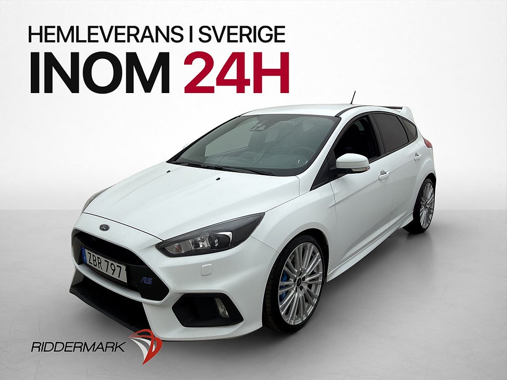 Ford Focus RS AWD 350hk Kamera Recaro Halvskinn PDC