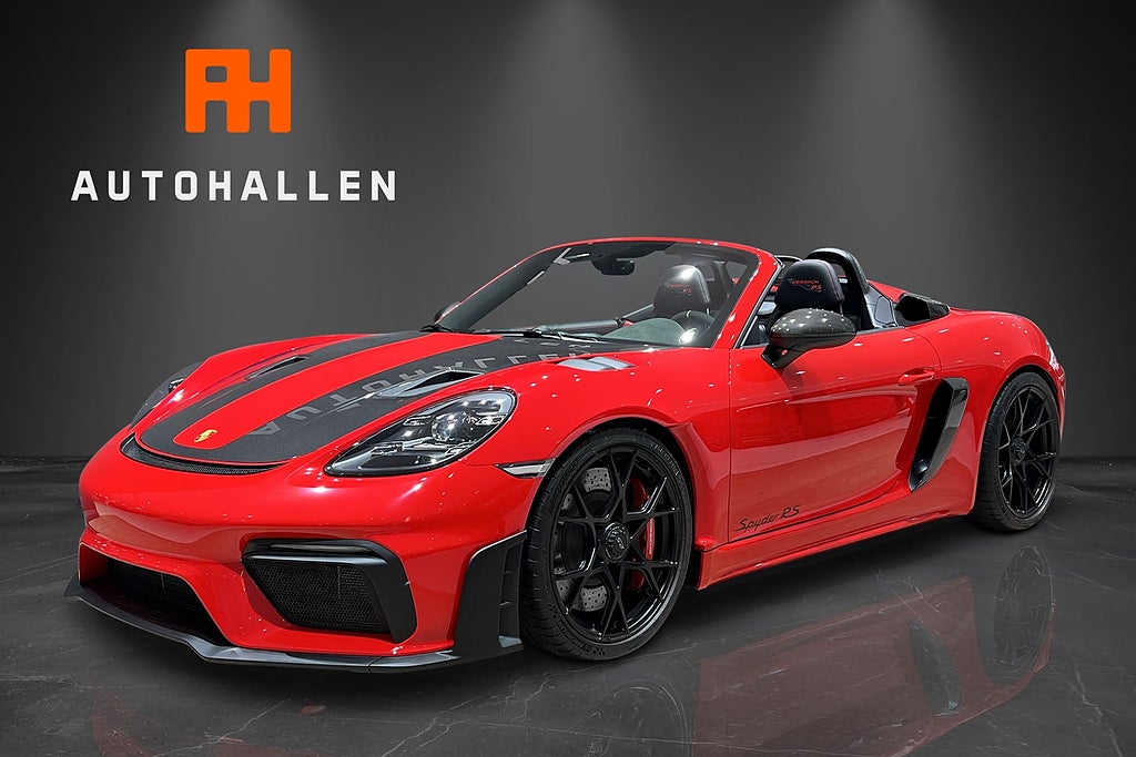 Porsche Boxster 718 Spyder RS Weissach MOMS / VAT 