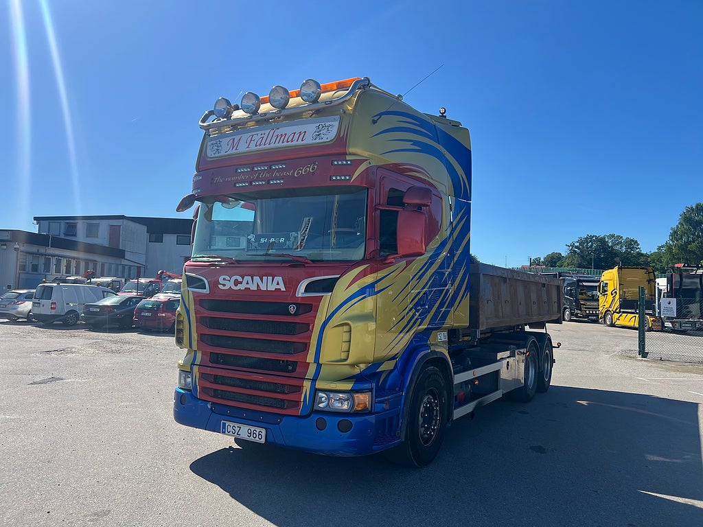 Scania R560 V8 6x4 Lastväxlare, Tandem