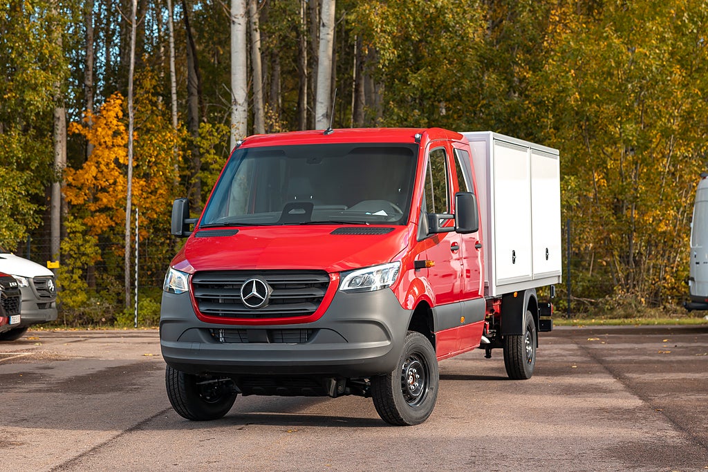 Mercedes-Benz Sprinter 319 CDI 4x4 Skåp Crew Cab 6 pl. 