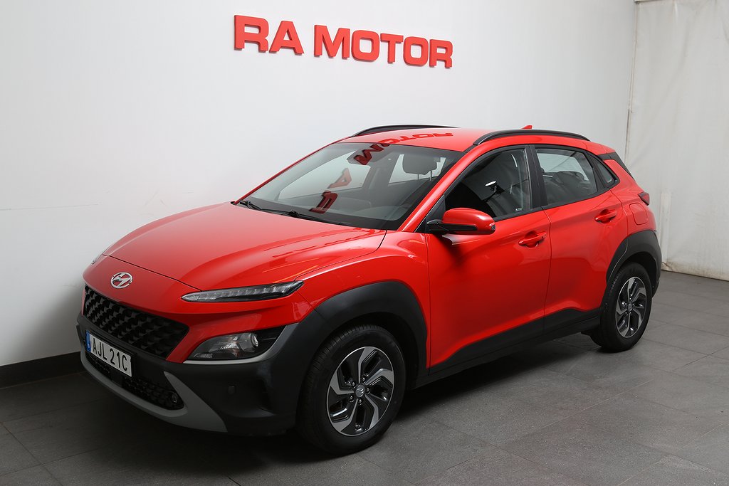 Hyundai Kona 1,6 GDI Hybrid 141hk Essential Aut Motorvärmare 2021