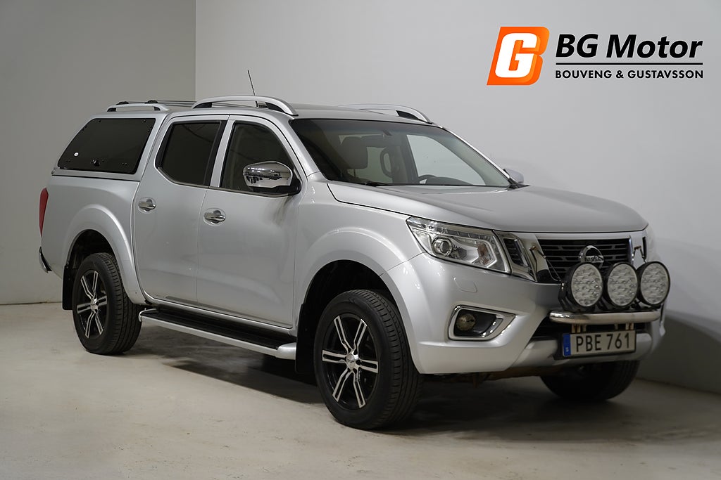 Nissan Navara 2.3 dCi 190HK 4WD Drag/Taklucka/Skinn/360/Leasbar