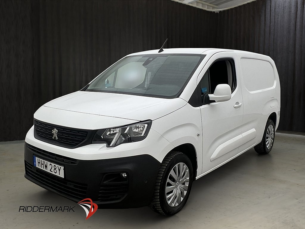 Peugeot Partner L2 Ny-Kamrem Värm Drag B-Kamera CARPLAY Moms
