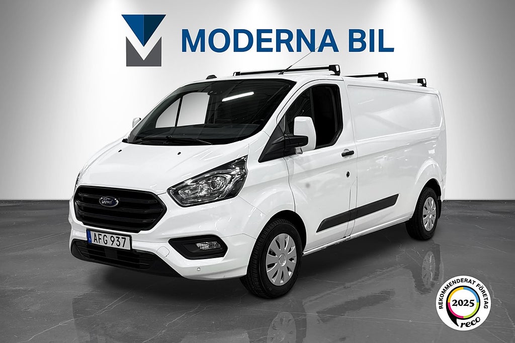 Ford transit Custom 300 2.0 130hk Lång Dragkrok D-värm B-kamera Moms