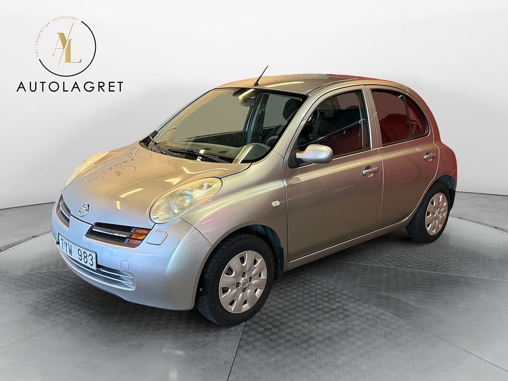 Nissan Micra 1.2 80HK Motorvärmare Isofix Euro 4