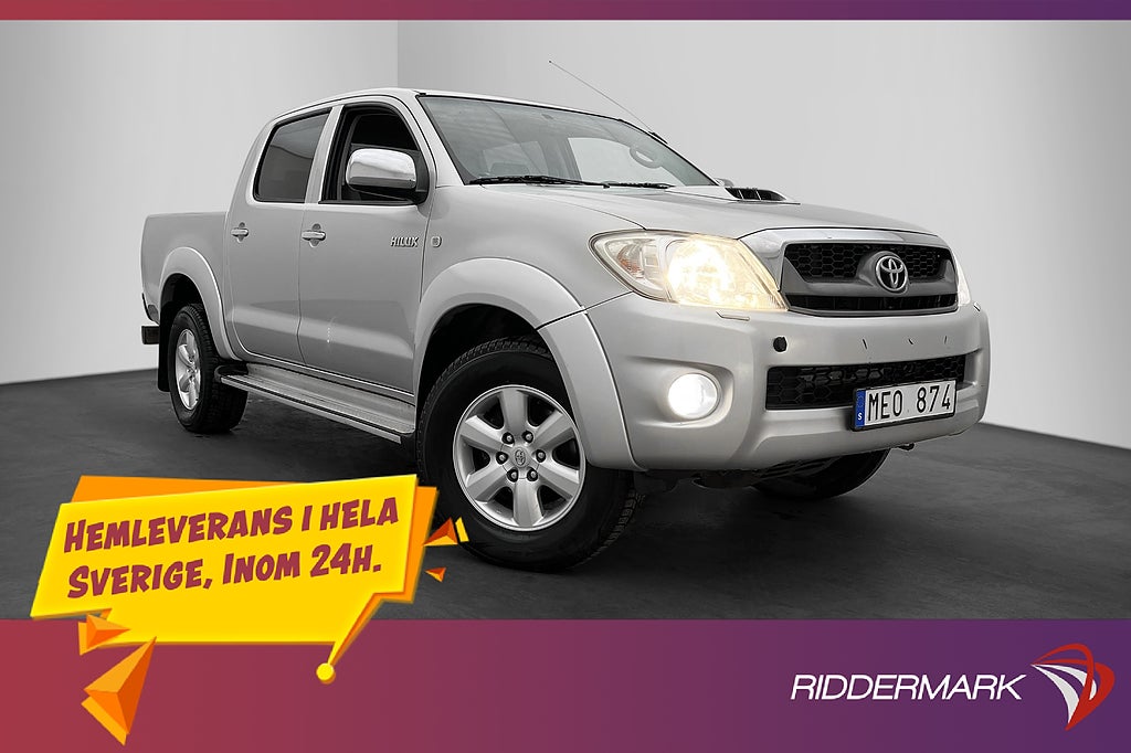 Toyota Hilux 3.0D-4D 171hk 4x4 M/K-Värmare Dragkrok