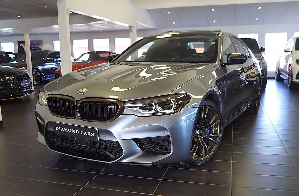 BMW M5 B&W Taklucka Ventilerade Head up Soft close