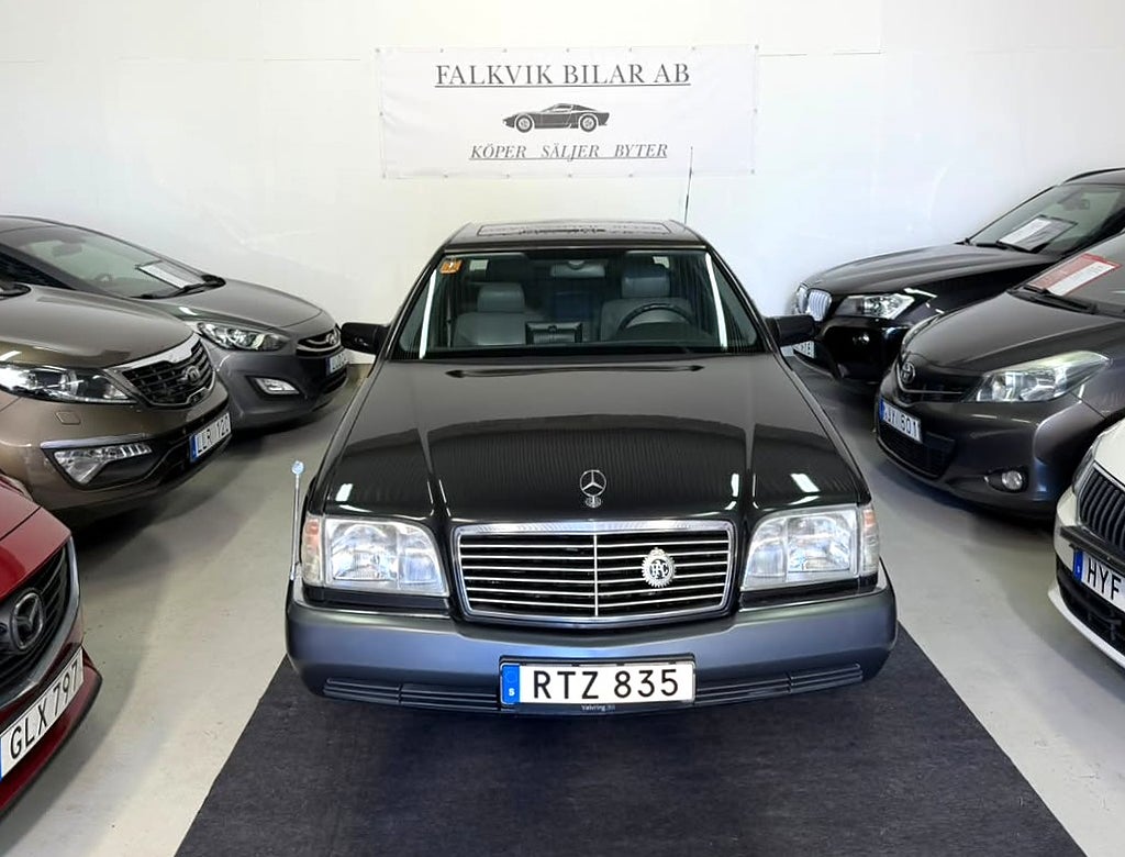 Mercedes-Benz S 500 Euro 1 / Nybes / Nyservad / Klassisk Lyx /Komfort