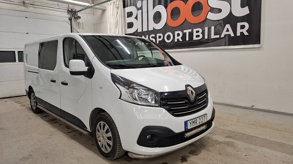 Renault trafic Skåpbil 1.6 dCi , 6 sitsig, Dragkrok, Dieselvärmare