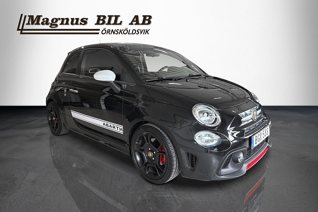 Abarth 595 1.4 T-JET 16V PISTA Sportavgas 70 Års Jubileum Monza  miniatyr 2