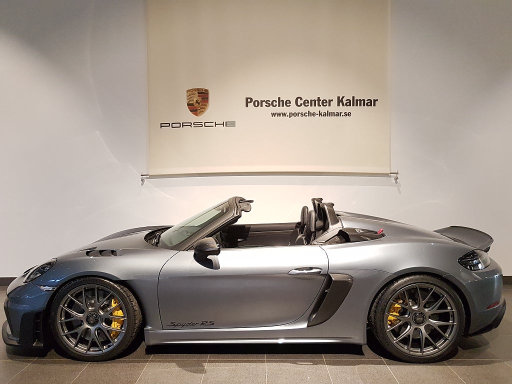 Porsche 718 Boxster Spyder RS Se Spec 