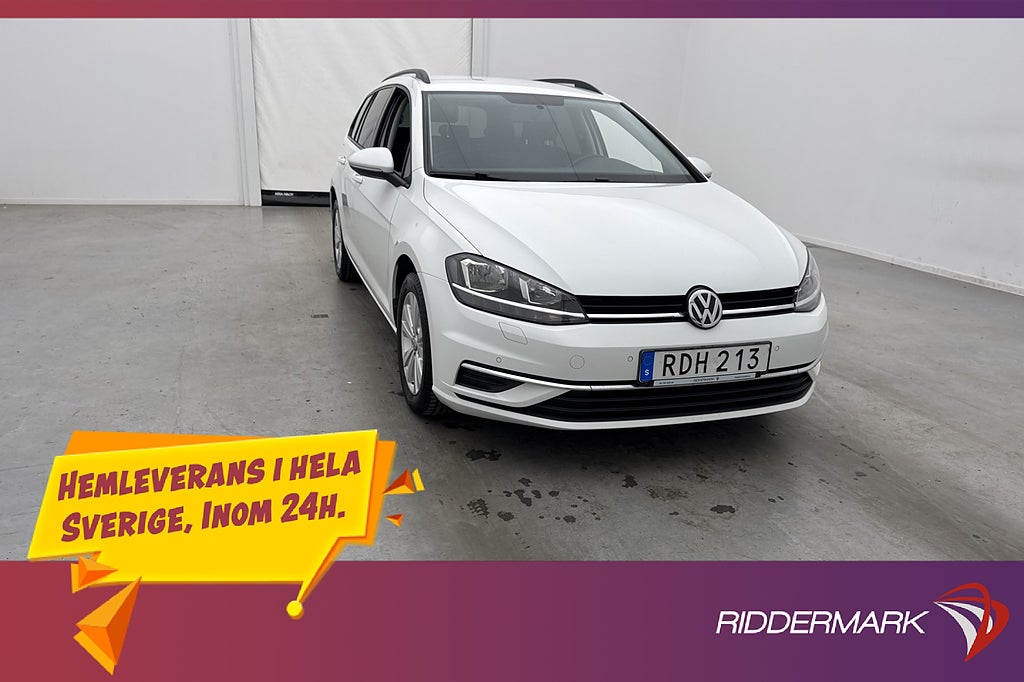 Volkswagen Golf Sportscombi 1.0 TSI 110hk Sensorer CarPlay