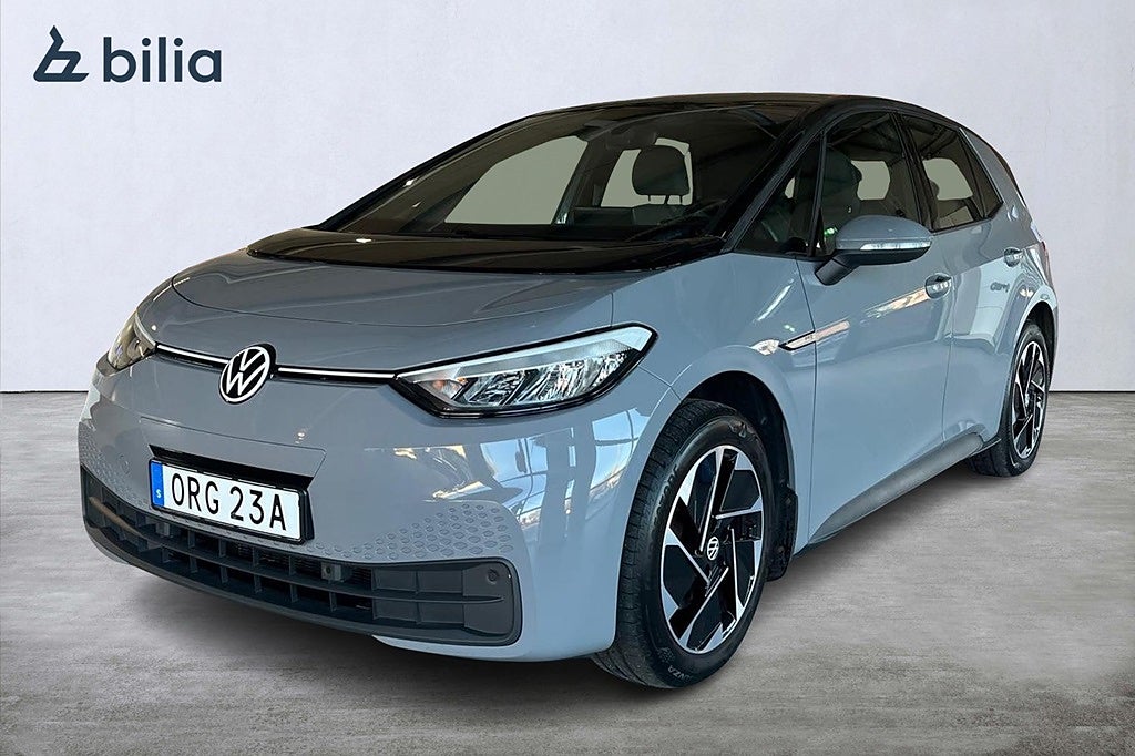 Volkswagen ID.3 Pro Performance Navi P-Sensorer Värm 204HK