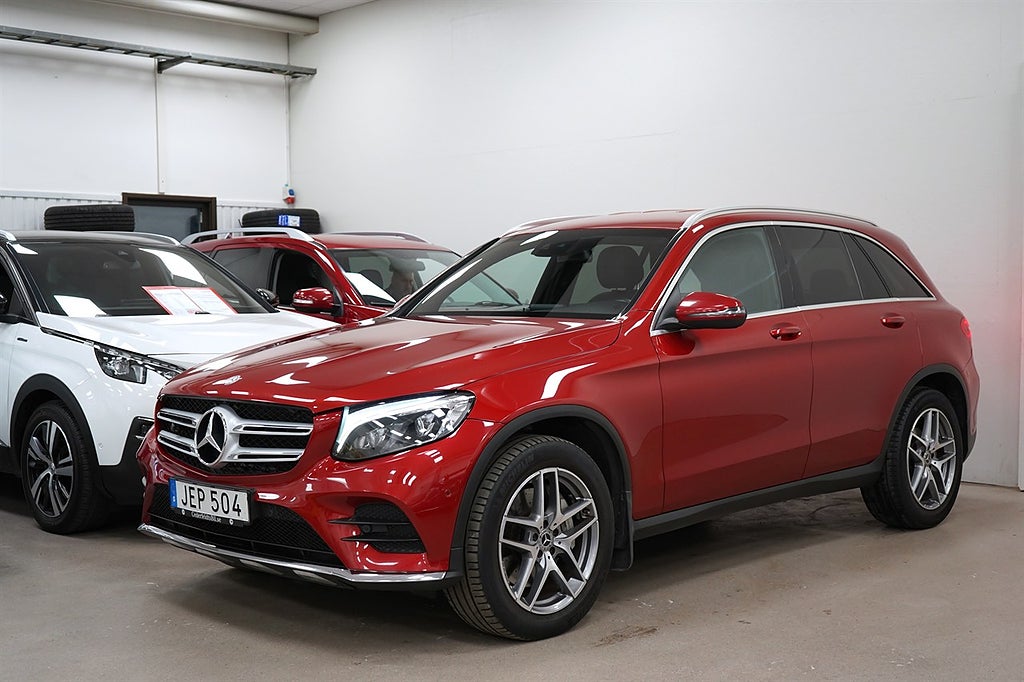 Mercedes-Benz GLC 220 d 4MATIC AMG 1-ÄGARE DRAG GPS B-KAMERA M-VÄRMARE