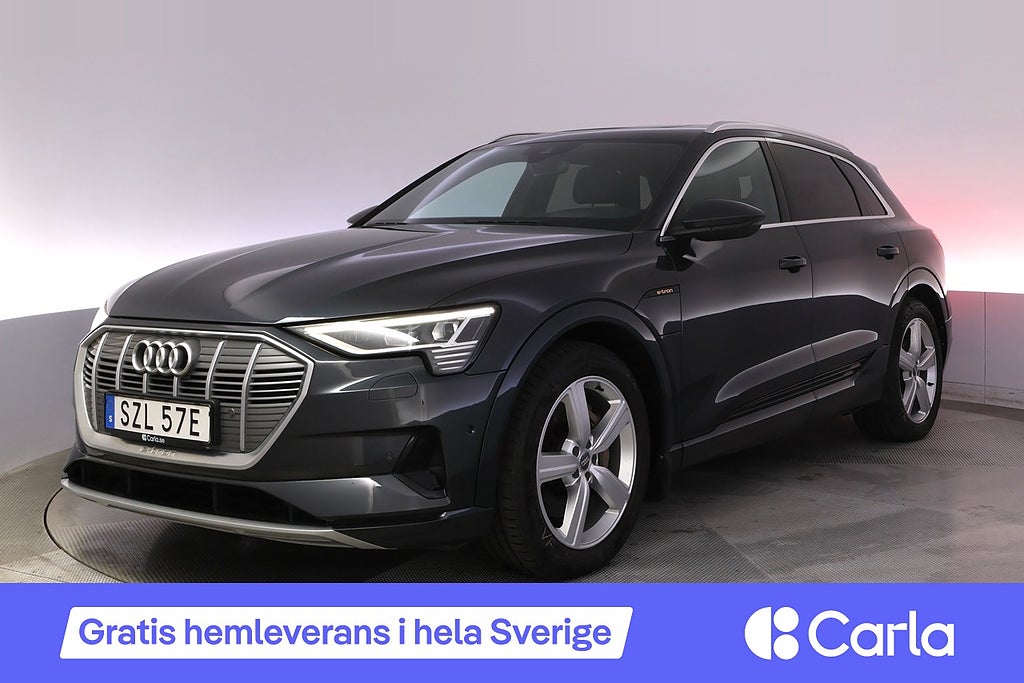 Audi E-Tron 55 quattro Pano Drag Elstol HuD Kamera Navi
