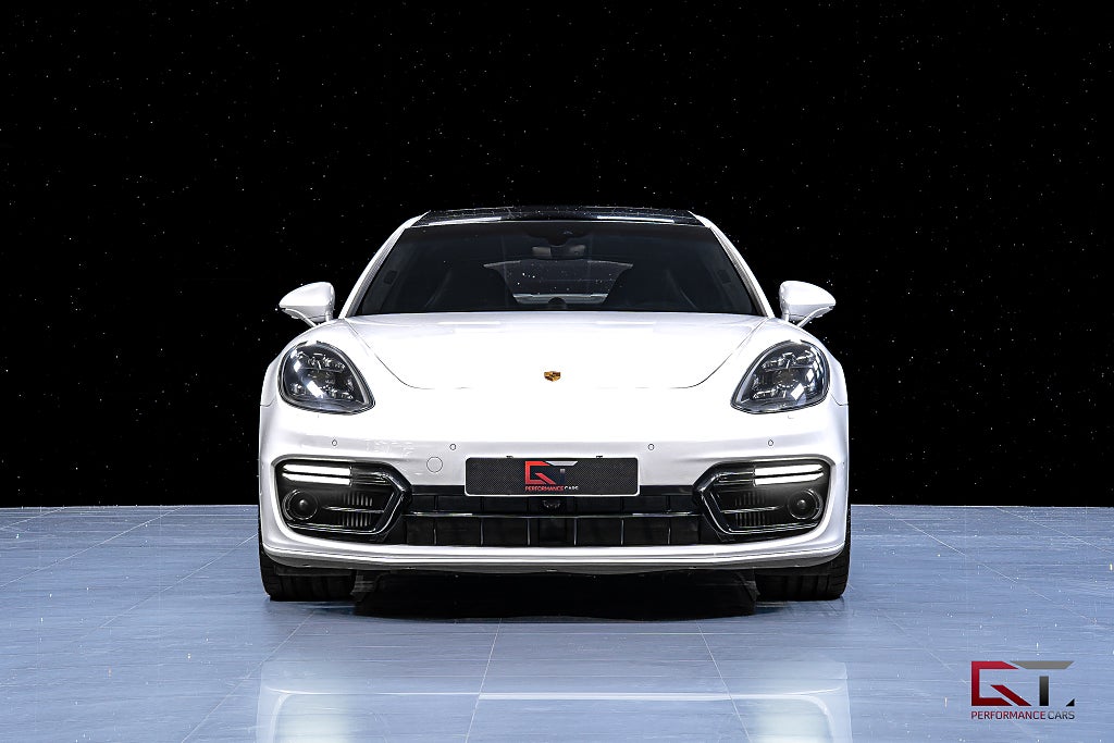 Porsche Panamera Turbo S E-Hyb PCCB Bur3D PDCC SportDesign Pano 18-vägs