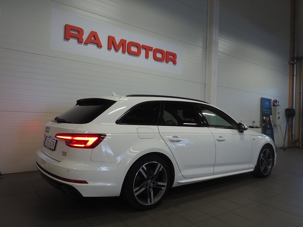 Audi A4 Avant 2.0 TFSI MHEV S Tronic S-Line Kamera Drag P-Värm 2018