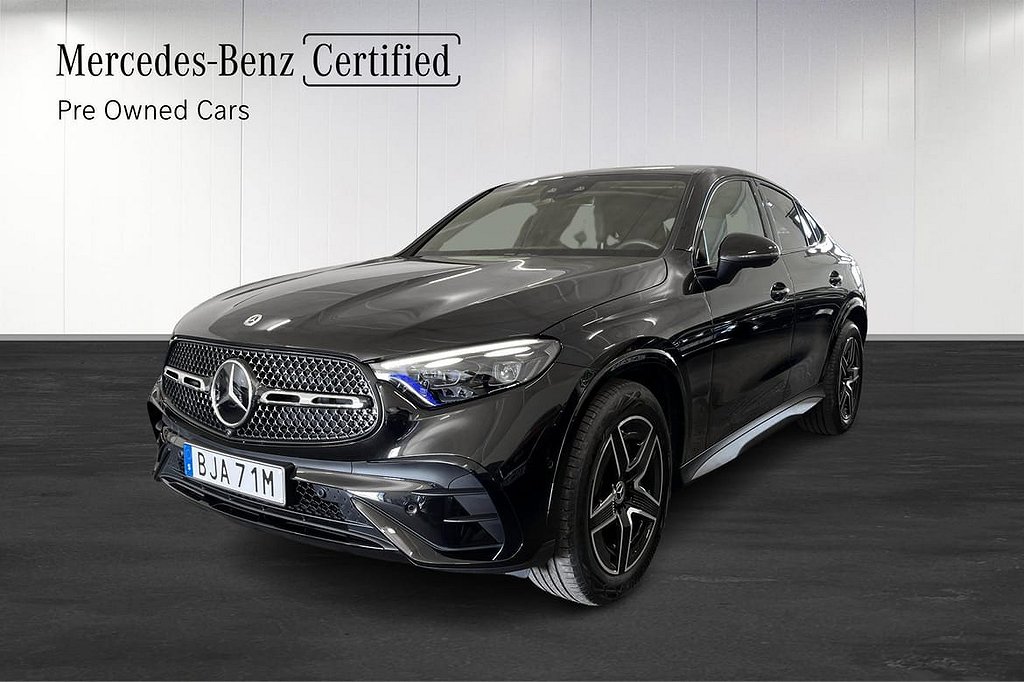 Mercedes-Benz GLC 300 Coupé 4MATIC AMG Line 3,95% ränta SoV/Drag/360/P-Värm BiliaD