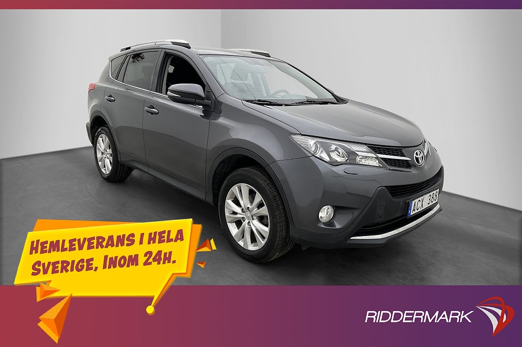 Toyota RAV4 2.0 Dual VVT-i AWD 151hk Active B-Kamera Navi