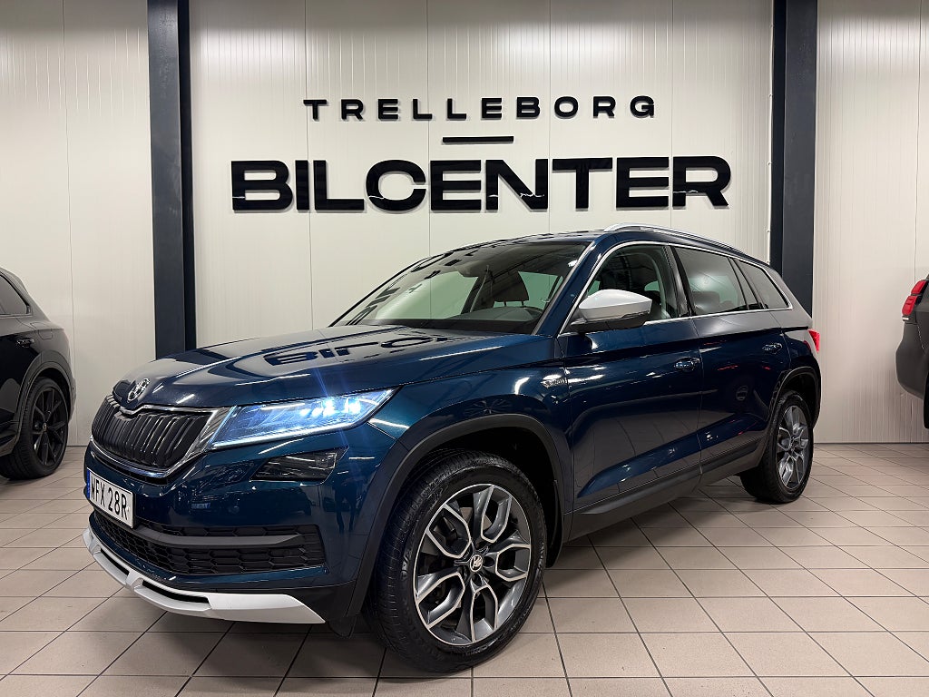 Skoda Kodiaq Scout 2.0 TDI SCR 4x4 190hk Scout Panorama 7Sits