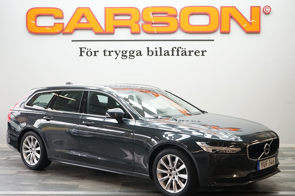 Volvo V90 D4 AWD Aut Adv.Momentum VOC Värmare B-kamera Drag